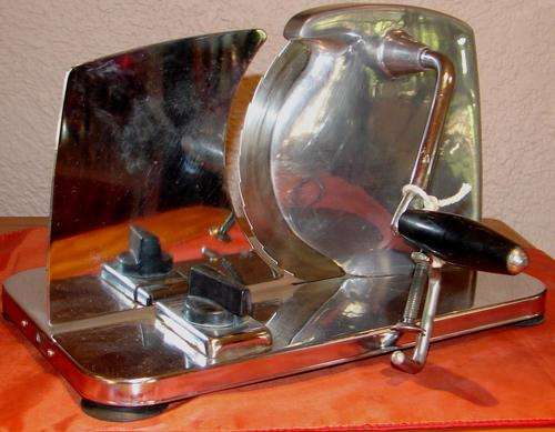 Vintage Pineware Stainless Steel Bread Slicer no 1-Very good condition