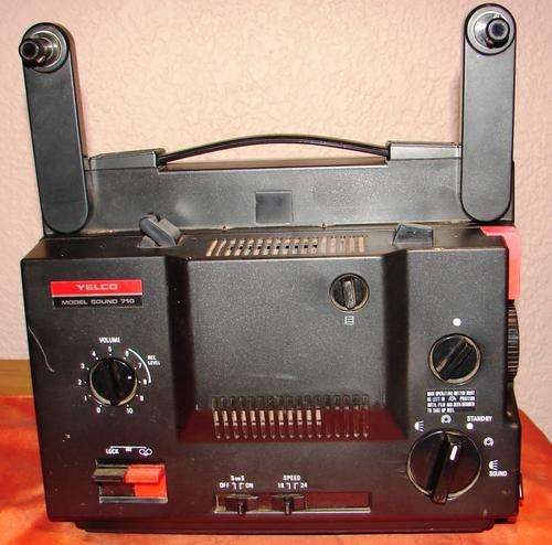 Vintage Yelco Model 710 Sound 8mm Super Sound Movie Projector