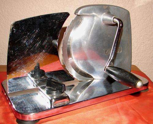 Vintage Pineware Stainless Steel bread slicer no 1-good condition-working orderl