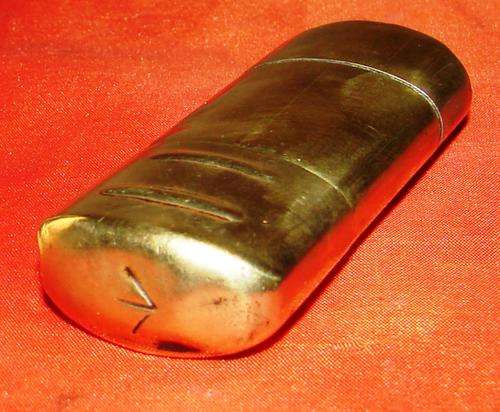Antique Davis & Heaps Birmingham England Brass Petrol lighter