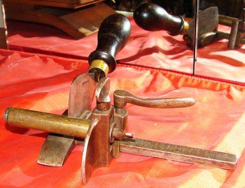 Vintage Warranted Leather Cutter Tool-complete and working