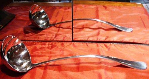 Big  Silver Plated Mappin & Webb Soup Laddle-L 33 cm-W of spoon 10 cm
