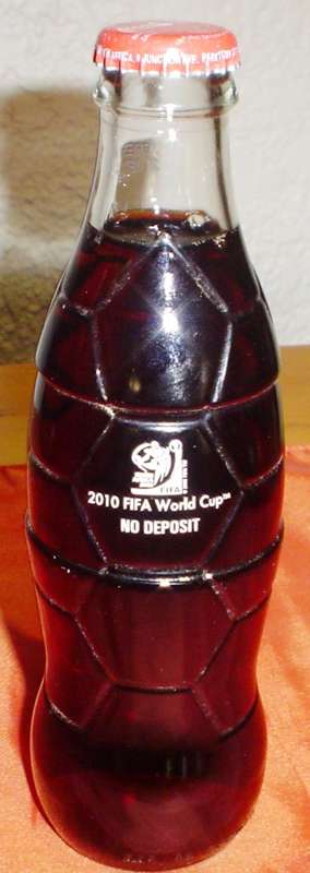 Coca Cola Limited Edition 250 ml 2010 FIFA World Cup Bottle