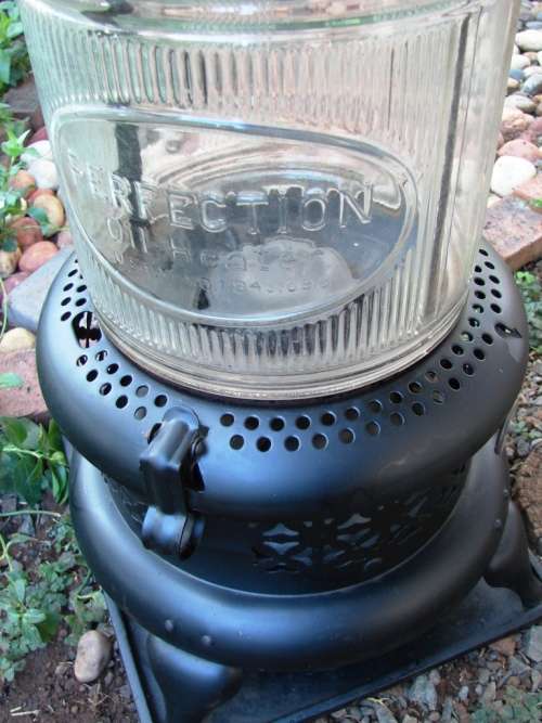 Vintage Perfection paraffin Heater in perfect condition wick and all-in working order