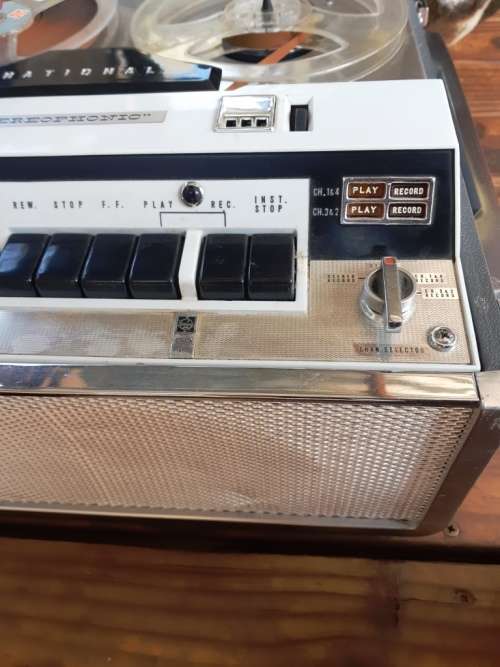Vintage National Stereophonic Matsushita model RS-772 recorder-made in Japan-complete and working