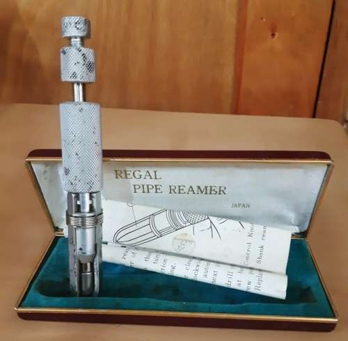 Vintage Regal Pipe Reamer in original presentation box with instructions