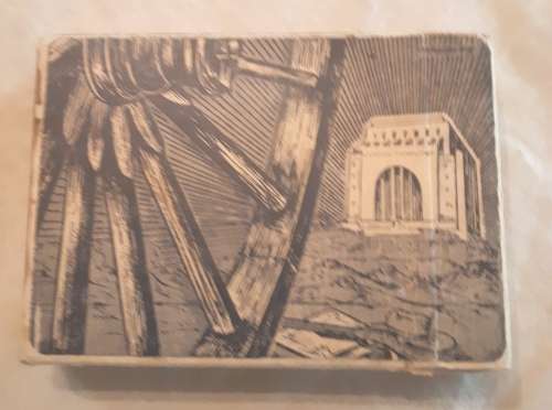 Vintage boxed SA deck of playing cards with Paul Kruger, boer, Africaner theme-from 1960