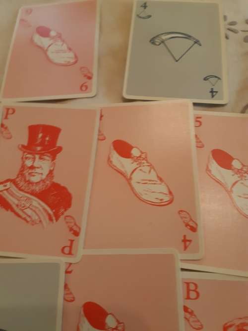Vintage boxed SA deck of playing cards with Paul Kruger, boer, Africaner theme-from 1960