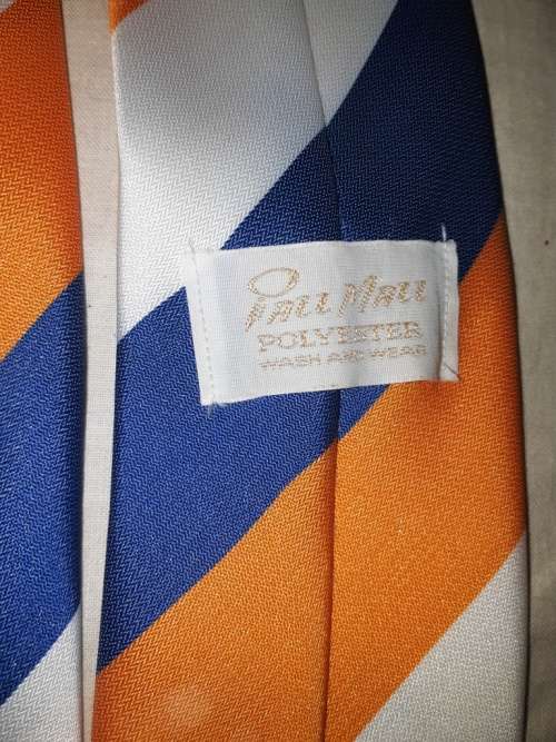 Rare "Ons vir jou Suid Afrika" tie in old flag colours - In very good condition-like new