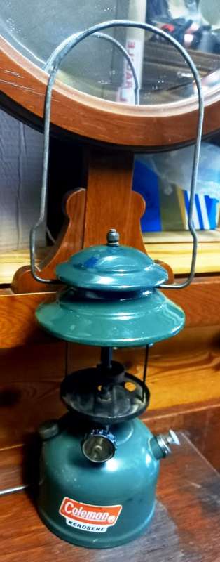 Coleman 201 `The Coleman Co. Inc. made 6/1975-Michita Cansas USA-serviced/working/need globe