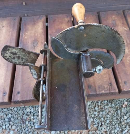 Antique early 1900`s Sterling Meat Cutter - Complete and in working order