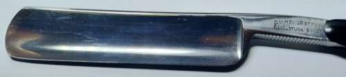 Antique C.V. Heljestrand Eskilstuna Sweden MK no 7 Cut Throat Knife -never used in box-free shipping