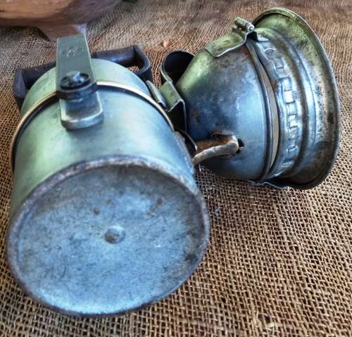 Antique SARS stamped Carbide Railway Lamp-free shipping