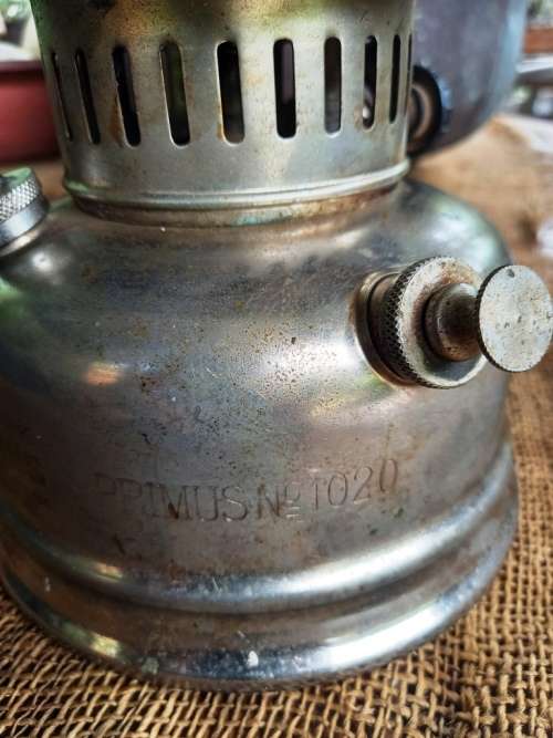 Vintage 1947 Primus 2010 Kerosene Pressure Lamp by BA Hoorth`s & Co Stockholm/Sweden
