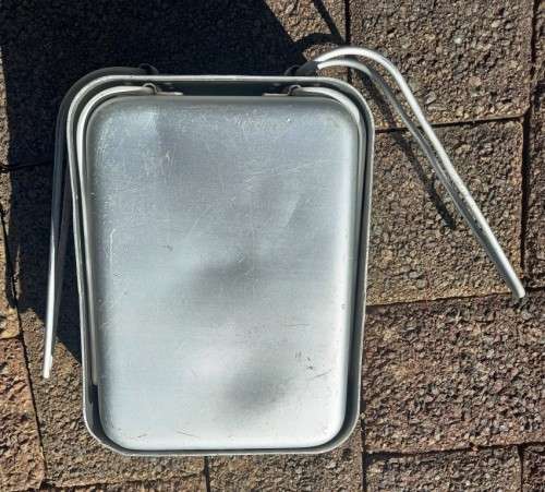 Old SADF Army `Jager-Rand 1963` brand Aluminium Dixie with character
