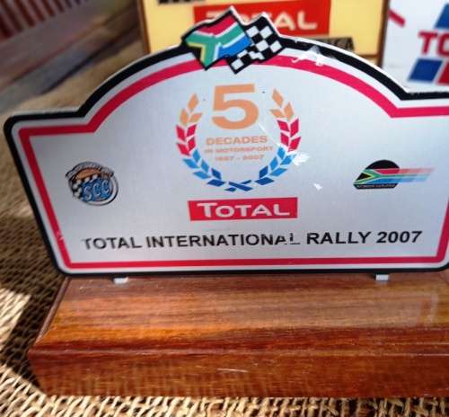 Rare Collection of 8 Pieces of South Africa SCC-(The Sport Car Club) Sport Car Rally memorabilia