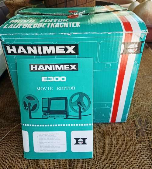 Hanimex E 300 Dual 8 Movie Editor-Easy change over from Super 8 -Regular  and Vice Versa-working