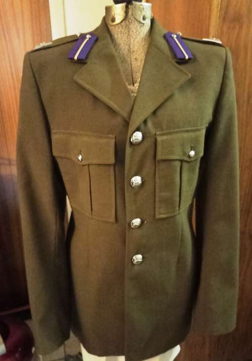 Authentic SA  Chaplin`s` Tunic from the 70`s in very good condition with insignia