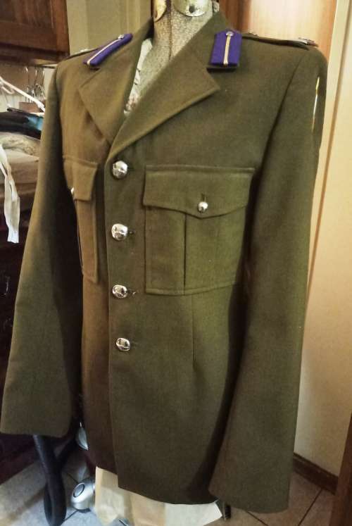 Authentic SA  Chaplin`s` Tunic from the 70`s in very good condition with insignia