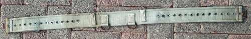 Old Rhodesian Combat web belt  - L 102 cm, W 6 cm