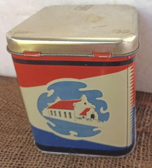 Vintage `Herdenking van die Gelofte-Petermaritzburg Des 1955` 1 Lb. Nett Tekker Koffie Blik