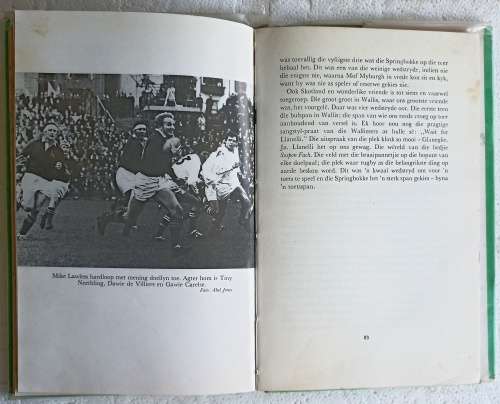 Rugby Agter Doringdraad-Gerhard Viviers-143 Bladsye-1969-70 Springbok Rugby Toer Britse Eilande