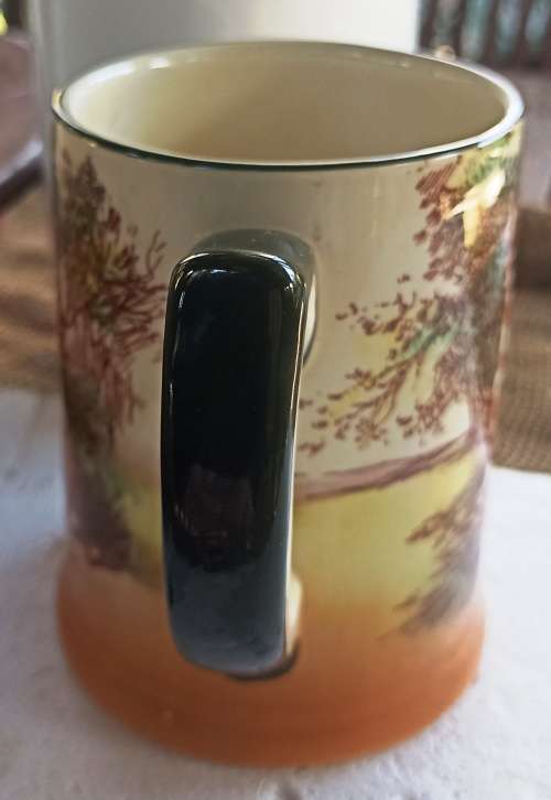 Beautiful Spotless Royal Doulton Rustic England Porcelain Mug - H 12 cm-TD 8 cm