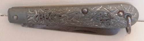 Vintage Richards `Tent Mark / Best` Pocket knife, made in Sheffield, England