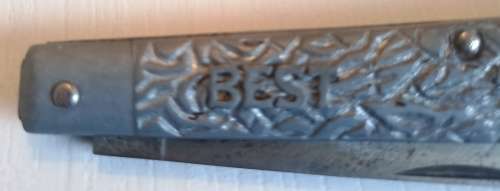 Vintage Richards `Tent Mark / Best` Pocket knife, made in Sheffield, England