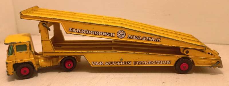 1960`s Guy Warrior Car Transporter-Matchbox King Size K-8-England Lesney