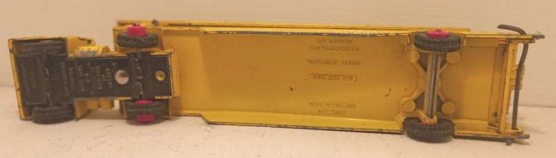 1960`s Guy Warrior Car Transporter-Matchbox King Size K-8-England Lesney