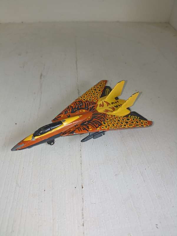 Vintage 1989 Matchbox Skybuster Die cast Grumman F-14 Tomcat Military fighter Jet