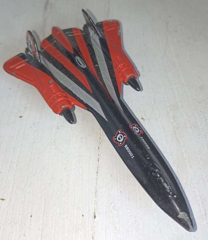 Vintage Matchbox 2000 SB 20-SR 71 Blackbird TM Lockhead Martin Fighter Plane