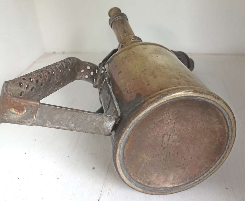Vintage Primus Brass Blow Torch, B.A. Hjorth & Co Sweden-working