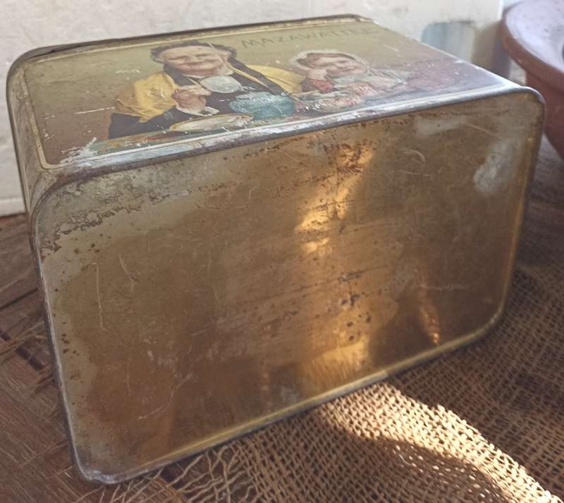 Big Mazawattee 3lb Tea Tin no 2-Made in London England