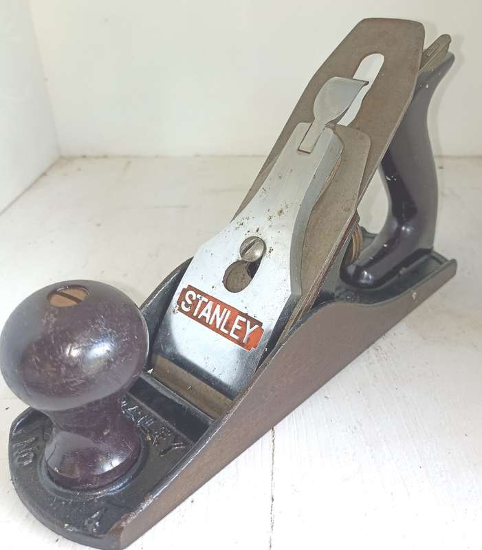 Vintage Bailey Stanley 012 - 004 no 4 Plane-Made in England Plane-good condition
