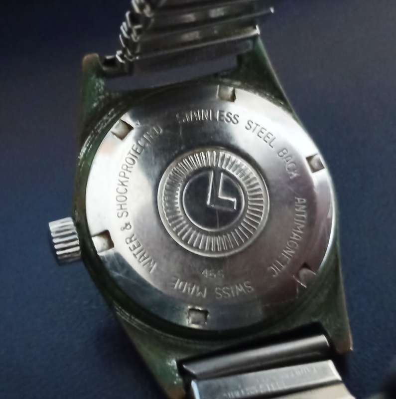 Lanco 17 Jewels-shock protected-Swiss Made men`s wrist watch in good condition-working
