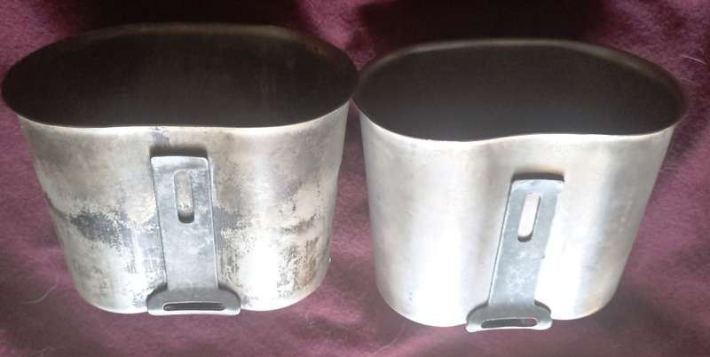 2 x Old Army Era Fire buckets-buy per bucket-not as a lot