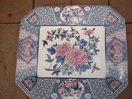 Imari 30cm x 26cm Plate-Imperial Kyoto