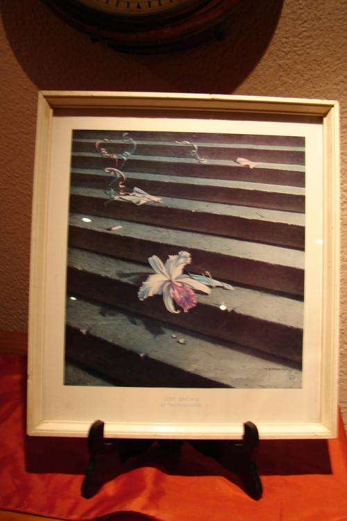 Tretchikoff "Lost Orchid" Framed Print with gignature and date 1978 - no 2
