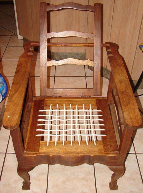 Embuia Morris Chair - ball and Claw - good condition