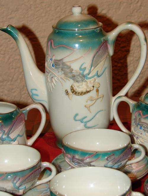 Vintage japanese china set deals