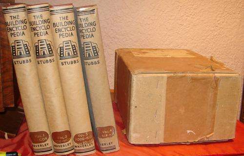 Stubbs SG Baxland-The Building Encyclopedia-Complete, 4 Vols. Waverley Book Company