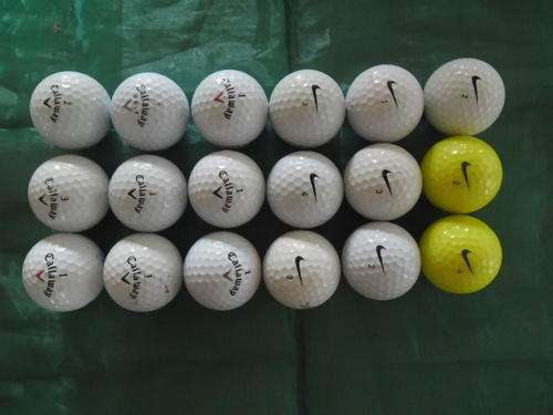 18X EXCELLENT GOLF BALLS.ONE BID. PLEASE READ DESCRIPTION