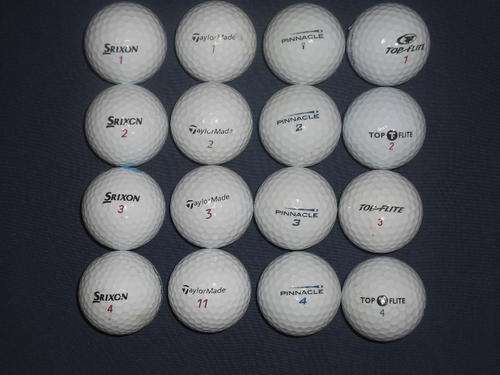 16X  CLEAN USED GOLF BALLS. ONE BID. PLEASE READ DISCRIPTION?