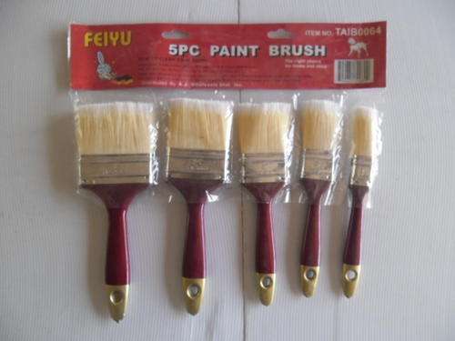 5 PC PAINT BRUSH SET. ONE BID. PLEASE READ DISCRIPTION?