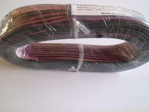 NEW  100 METERS  2 CORE PVC  ELECT WIRE. READ DISCRIPTION?