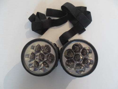 2X NEW, PRACTICAL HEADLIGHTS WITH HEAD STRAPS. ONE BID. READ DISCRIPTION?