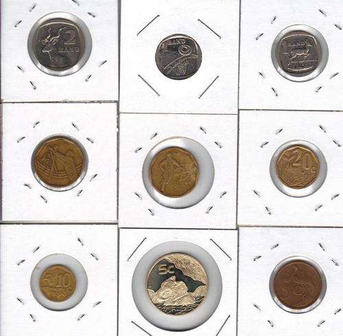 2002 SOUTH AFRICAN 3rd DECIMAL SET HIGH GRADE COINS !!!!!