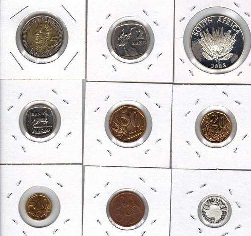 2008 SOUTH AFRICAN 3rd DECIMAL SET HIGH GRADE COINS !!!!!